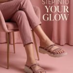Diamanté Strappy Platform Sandals — Pink
